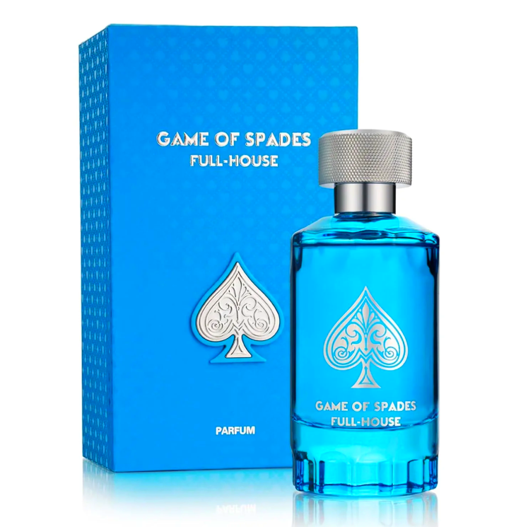 Jo Milano Game of Spades Wildcard Parfum Spray | 3.4 oz (100ml) | Vanilla, Apple, Tonka, Oud Wood, Bergamot Scent | Long Lasting Fragrance for Men